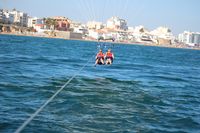 paragliding &uuml;ber dem atlantik